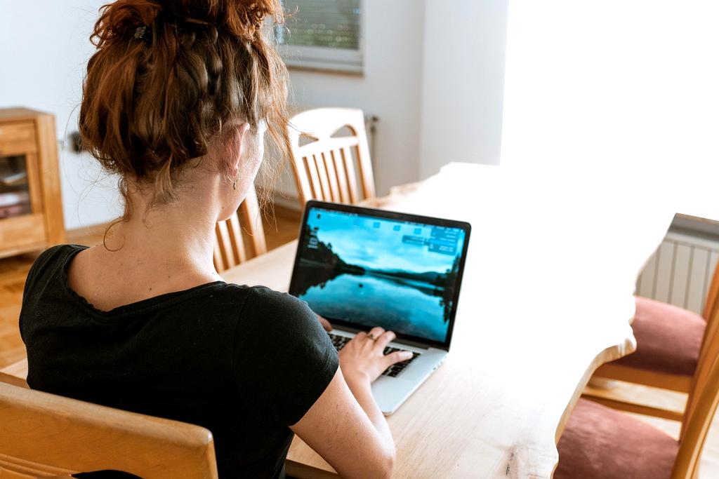 Ergonomic desk setup with adjustable chair